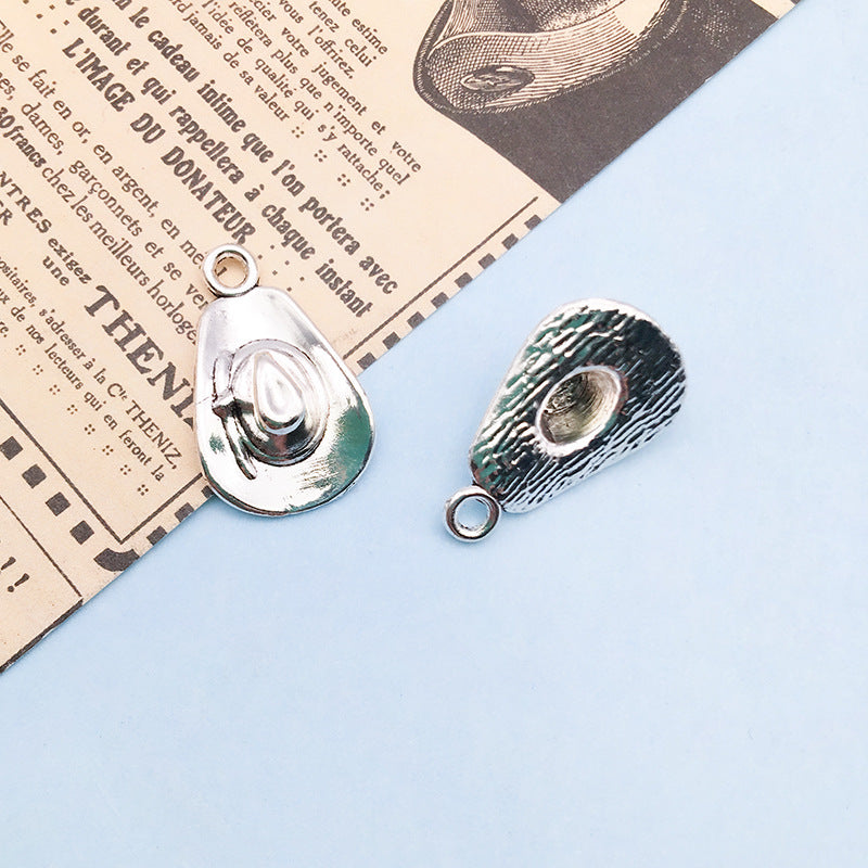 Wholesale Cowboy Collection: Silver Alloy Cowboy Hat, Cowboy Boots, Necklace, Bracelet, Pendant